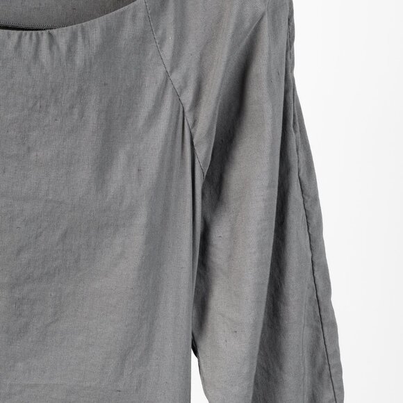 Annette Gortz Grey Asymmetrical Sculpture Dress - Picture 5 of 11